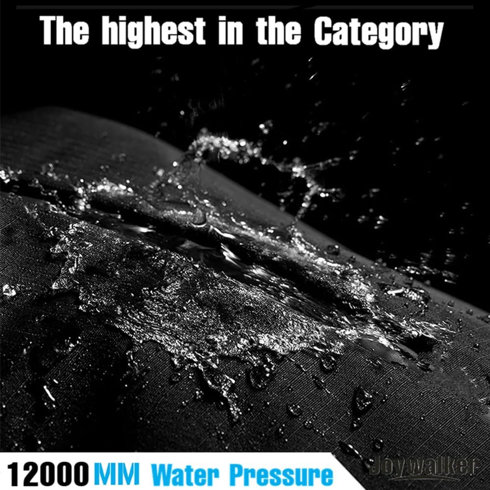 Waterproof Backpack Rain Cover for (15-90L), Upgraded Anti-Slip Cross Buckle Straps, Triple Strengthened Layers for Hiking Camping Traveling